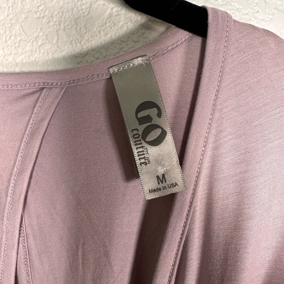 Go Couture Ruched Long Sleeve Women's Dress Medium - Picture 4 of 9